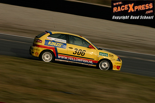 Toch nog succes voor Match Racing, hun Seat werd tweede!